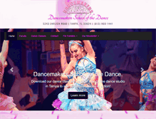 Tablet Screenshot of dancemakerstampa.com